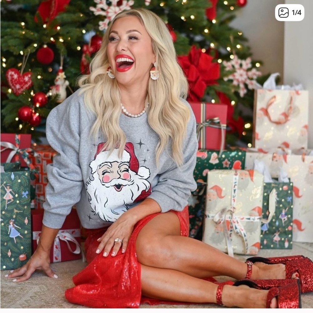 Mallory Ervin/Living Fully Christmas Sweatshirt